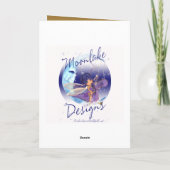 Carte de Noël de copain - Snowman In Heart (Dos)