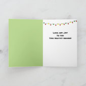 Carte de Noël de copains d'ara, enveloppes (Intérieur)