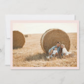 Carte de Noël de cow-boy de Noël occidental à l'aq (Dos)