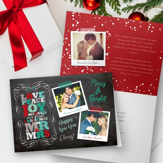 Carte de Noël de cru de gui de tableau ?ère