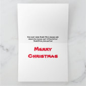 Carte de Noël de Danny Duck Santa (Intérieur)