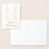 Carte de Noël de danse irlandaise (Affichage)