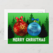 Carte de Noël de Disc (Devant / Derrière)