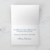 Carte de Noël de Diva pour soeurs (Intérieur)