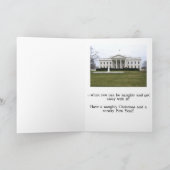Carte de Noël de Donald Trump -- Vilain et Nice (Intérieur)
