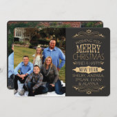 Carte de Noël de Drake (Devant / Derrière)