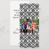Carte de Noël de famille 4x9 (Devant / Derrière)