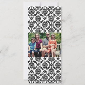 Carte de Noël de famille 4x9