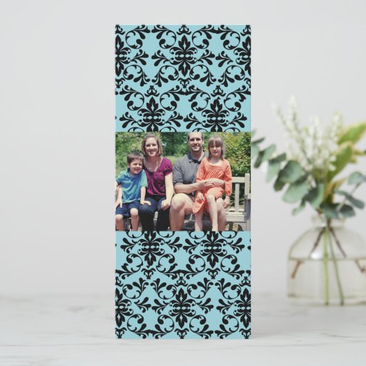 Carte de Noël de famille 4x9 (Debout devant)