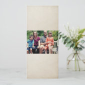 Carte de Noël de famille 4x9 (Debout devant)