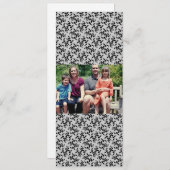 Carte de Noël de famille 4x9 (Devant / Derrière)