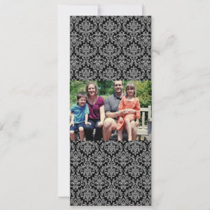 Carte de Noël de famille 4x9