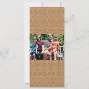 Carte de Noël de famille 4x9