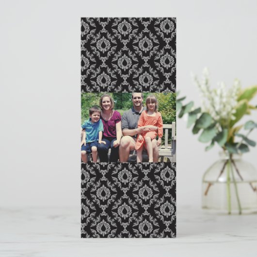 Carte de Noël de famille 4x9 (Debout devant)