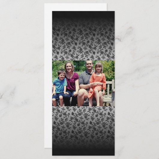 Carte de Noël de famille 4x9 (Devant / Derrière)