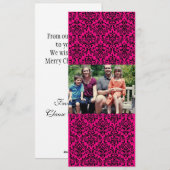 Carte de Noël de famille 4x9 (Devant / Derrière)