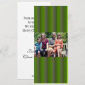 Carte de Noël de famille 4x9 (Devant / Derrière)