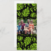 Carte de Noël de famille 4x9 (Devant / Derrière)