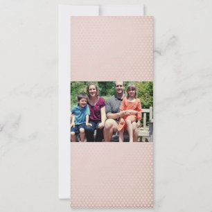 Carte de Noël de famille 4x9