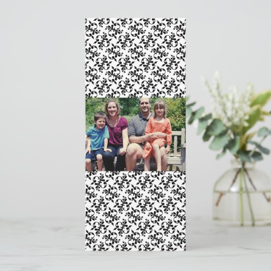 Carte de Noël de famille 4x9 (Debout devant)
