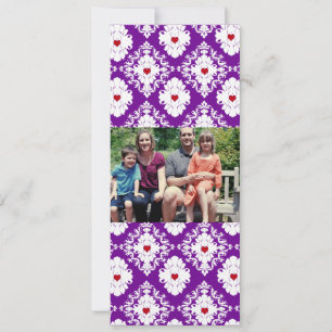 Carte de Noël de famille 4x9