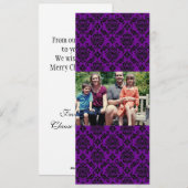 Carte de Noël de famille 4x9 (Devant / Derrière)