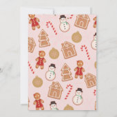 Carte de Noël de famille personnalisée (Dos)