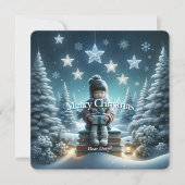 Carte de Noël de fantasy traditionnelle (Devant)