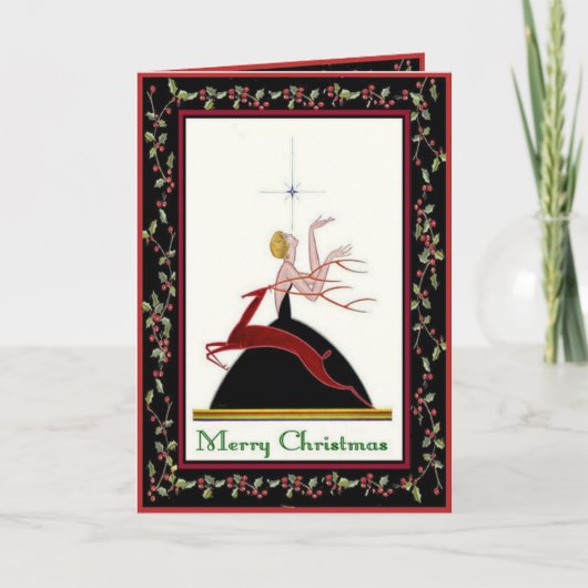 Carte de Noël de Fashionista (Devant)