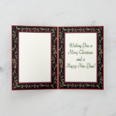 Carte de Noël de Fashionista (Intérieur)