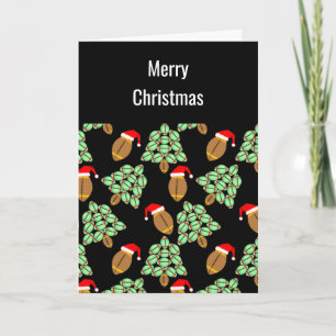 Carte de Noël de football