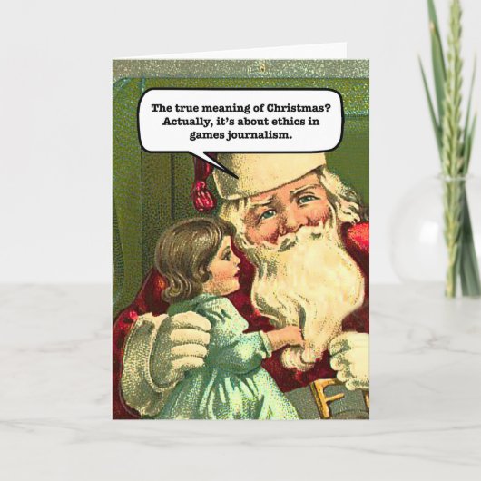 Carte de Noël de GamerGate (Devant)