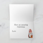 Carte de Noël de Gnomes (Intérieur)