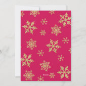 Carte de Noël de grossesse Cadre simple (Dos)