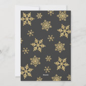 Carte de Noël de grossesse Cadre simple (Dos)