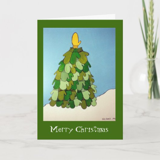 Carte de Noël de groupe de crochet (Devant)