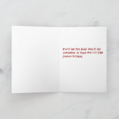 Carte de Noël de Halloween (Intérieur)