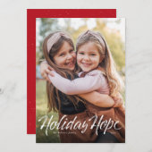 Carte de Noël de Holiday Hope (Devant / Derrière)