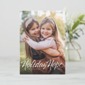 Carte de Noël de Holiday Hope (Debout devant)