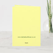 Carte de Noël de houx de Hoho (Dos)