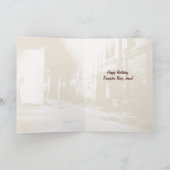 Carte de Noël de Jésus de bébé de décharge (Intérieur)