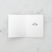 Carte de Noël de "joie de découverte" de BaZooples (Intérieur)