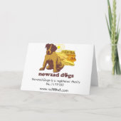 Carte de Noël de kilo de Nowzad (Dos)