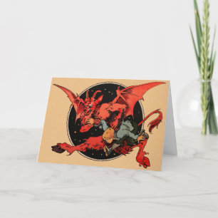 Carte de Noël de Krampus