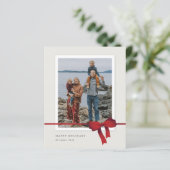 Carte de Noël de la Botte rouge Budget (Debout devant)