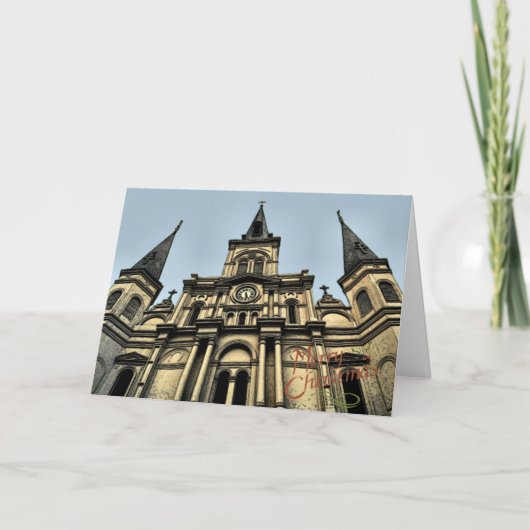 Carte de Noël de la cathédrale (Devant)