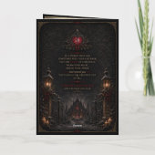 CARTE DE NOËL DE LA CATHÉDRALE (Dos)