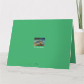 Carte de Noël de la crèche (Dos)