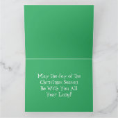 Carte de Noël de la crèche (Intérieur)