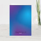 Carte de Noël de la crèche (Dos)